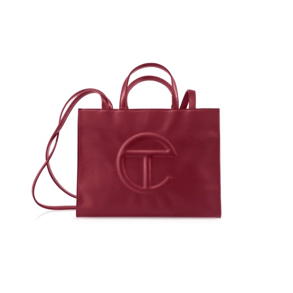 Telfar Handbags - Telfar Oxblood Medium Shopping Bag, Sold Out Color